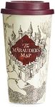 Paladone Harry Potter Marauders Map Travel Coffee Cup (450 ml) I Solemnly Swear I Am Up To No Good, Harry Potter Mug & Gift for Adults