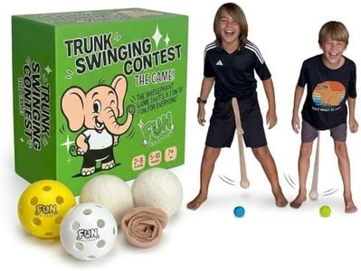 FUN delivery Trunk Swinging Contest Fun Party Game – Hip Swing Race Indoor and Outdoor Group Hilarious Game for Adults and Family – 2 Player Set for Office Parties, Family Game Nights and Gag Gifts