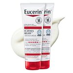 EUCERIN Eczema Relief Moisturizing Body Cream DUO PACK for Eczema-Prone Skin | Face & Body Cream, 2x226g | Eczema Cream | Suitable for Babies and Children | Steroid-free | Fragrance-free Cream | Colloidal Oatmeal Cream | Ceramide Cream | Recommended Brand by Dermatologists | Recognized by the Eczema Society of Canada