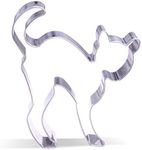 4.2 inch Scared Cat Cookie Cutter -