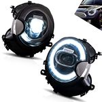 VLAND LED Headlights Fit for BMW Mini Cooper R56 R57 R58 R59 2007-2013 Front Lights with Sequential Turn Signal, w/Dynamic Start-up DRL