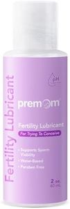 Premom Sperm Friendly Fertility Lubricant Water Based: Glycerin Free - Paraben Free - pH Balanced Pregnancy Prep Lube for Women & Couples Trying to Conceive | 2 Fl Oz