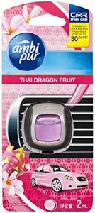 Ambi Pur Car Mini Clip Thai Dragon Fruit Car Air Freshener 2ml