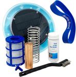 Original Solar Pool Ionizer | Keeps Pool Clean and Clear, 85% Less Chlorine, Solar Pool Cleaner, Up to 35,000 Gal, Lifetime Replacement Program