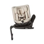 Silver Cross - Motion All Size 360 Car Seat - Newborn to 12 Years - Isofix Car seat - 5 Point Safety Harness - 360 Rotation (Almond)
