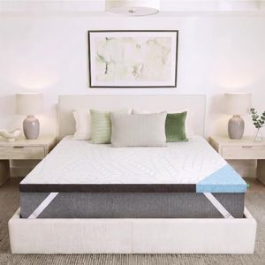 Sleepyhead King Mattress Topper 3 Inch, Cooling Gel Memory Foam, King Size Mattress Topper for Pressure Relief, Removable Washable Cover, CertiPUR-US Certified, Mattress Pad King (King 3")
