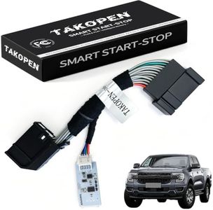 TAKOPEN Auto Start Stop Eliminator for 2024-2025 2026 Ford Ranger Engine FCC Compliant Start Stop Disable Device for US and Canada Models, Smart Memory Bypass Module