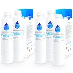 5-Pack Replacement for Samsung RF28HFEDBSR/AA-0002 Refrigerator Water Filter - Compatible with Samsung DA29-00020B, DA29-00020A, HAF-CIN Fridge Water Filter Cartridge