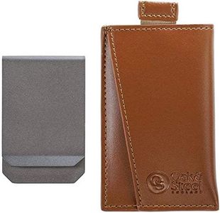 Oak & Steel - RFID Blocking 8 Bank Card Holder Protector, Minimalist Men Wallet with Money Clip in Gift Box
