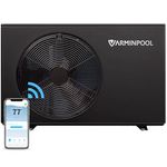 VARMINPOOL Smart Electric Heater 40,000 BTU for Indoor & Above Ground Pools up to 13,000 Gallons, Pool Heat Pump with Scheduling Function and App Control