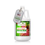 Humic Acid - Organic Liquid Humic Concentrate with Fulvic Acid (1 Gallon) - Multi-Purpose Soil Conditioner - Suitable for Gardens, Lawns, Houseplants & Trees