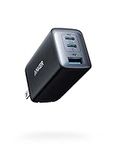 Anker USB C Charger, 735 Charger (Nano II 65W), PPS 3-Port Fast Compact Foldable Wall Charger for MacBook Pro/Air, iPad Pro, Galaxy S20, Dell XPS 13, Note 20/10+, iPhone 13/Pro, Steam Deck, and More
