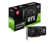 MSI GeForce RTX 3050 VENTUS 2X 6G OC Gaming Graphics Card - 6GB GDDR6, 1492 MHz, PCI Express Gen 4, 96-bit, 1x DP (v1.4a), 2x HDMI 2.1 (Supports 4K)