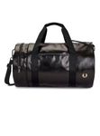 Fred Perry Men Barrel Gym Bag Black - Gold