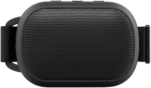 TONEMAC Altavoz Bluetooth Portátil,B2 Pequeño Altavoz inalámbrico con Bass,IP67 Impermeable y a Prueba de Polvo,10H de música Continua,Apto para El Hogar, La Ducha,Aire Libre,Viajes,Negro