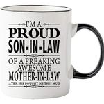 for Son-in-Law Coffee Mug My Dear Son-in-Law Coffee Mug Funny Son in Law Gift Son in Law Fathers Day Gift Son in Law Birthday Gift from Mother in Law Son-in-Law Christmas Gifts Mother-in-Law Cup11oz