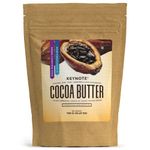 Keynote Cocoa Butter Pure Raw | Food-Grade Non-Deodorized Natural Tempered Cacao Butter | Vacuum Pack 700 g
