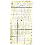 WINTEX Universal Quilting Rulers And Templates 15cm x 60cm, Transparent, 2 Colours Print With cm Grid And Angle Display in 15 x 30 CM