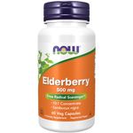 NOW Foods Elderberry 500 mg - 60 Vcaps