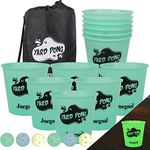 Juegoal Yard Pong Glow in Dark, Out