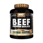 NXT Nutrition Beef Protein Isolate Powder - Protein Powder High in Natural Amino Acids - Paleo, Keto Friendly - Dairy and Gluten Free | 1.8kg (Caramel Latte)