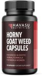 Horny Goat Weed Supplement for Him & Her | Formulated with Maca Root & L-Arginine for Natural Energy & Endurance