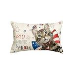 AVOIN colorlife 4th of July Meow Ca