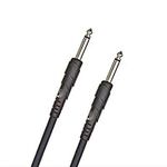 D'Addario Speaker Cable - Shielded for Noise Reduction - Limited Lifetime Guarrantee - 1/4 Inch Male to 1/4 Inch Male - Classic Series - 5 Feet/1.52 Meters - Straight Ends - 1 Pack