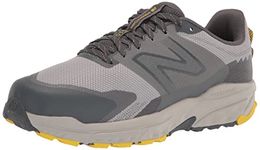 New Balance Men's Fresh Foam 510 V6 Trail Running Shoe, Raincloud/Magnet/True Yellow, 11 M