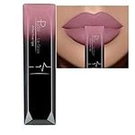 Matte Lipstick,HERBENJOY Lipgloss Liquid Blush Lipsticks For Women Long Lasting,Waterproof Non-Stick Cup Not Fade,High Pigmented Velvet Lipstain (#01)