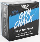 WARM BODY COLD MIND Premium Chalk Block for Weight Lifting - Hand Grip for Crossfit, Magnesium Carbonate for Climbing, Gymnastics, Weightlifting, Powerlifting, Deadlift, Strength Training, Sport Gym