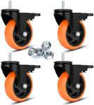 YOOGAA Swivel Caster Wheels 4 Inch 