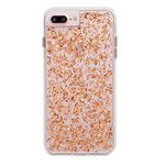 Case-Mate iPhone 8 Plus Case - KARAT - Metallic Rose Gold Highlights - Slim Protective Design for Apple iPhone 8 Plus - Rose Gold