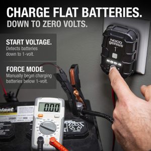 NOCO GENIUS1 Smart Battery Charger – 1A Automatic Maintainer