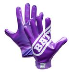 Battle Double Threat Football Gloves – Ultra-Tack Sticky Palm Receivers Gloves – Pro-Style Receiver Gloves, Adult