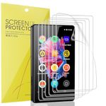 Blueshaweu Screen Protector Compatible with Luoran MP3 Player 4.0 Inch M4B, HD Clear Flexible TPU Screen Protector [Pack of 6] for Luoran M4B MP3 Player (Transparent)