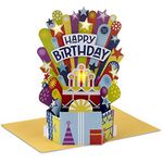 Hallmark Paper Wonder Pop Up Birthday Card with Music (Birthday Cake, Happy by Pharell Williams)