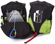 SkySaver Rescue Backpack 15 Story Fire Escape Backpack Evacuation Kit Emergency Exit Device - 160ft