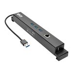 Tripp Lite USB 3.0 Microsoft Surface Docking Station, USB-A Hub & Gigabit Ethernet (GbE) Port (U342-GU3)