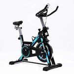 BIONFIT NightFurry Exercise Cycle for Home Gym | Spin Bike with 6 Kg Flywheel, Adjustable Resistance, Heart Rate Sensor & 120 kg Weight Support | 2 Years Warranty & Free Installation Support