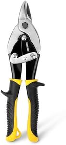 HURRICANE Bulldog Aviation Tin Snips, 9-1/2 Inch. Straight Cut Bulldog Metal Cutters, Bulldog Cut Aviation Snips, Sheet Metal Shears, for HVAC & DIY Projects