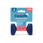 Coachi Training Dumbbell, Floats, Long Distance Throwing, Classic Retrieval Toy, Gundog and Puppy Training. Dog Accessory, Super Tough & Strong, Suitable for Small Dogs and Puppies (Size S, Navy Blue)