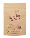 Berries And Nuts Premium Jumbo Macadamia Nuts | Macadamia Nut Kernels | 1 Kg