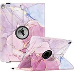 Fintie Rotating Case for iPad Air (3rd Gen) 10.5" 2019 / iPad Pro 10.5" 2017 with Built-in Pencil Holder - 360 Degree Rotating Stand Protective Cover, Auto Sleep/Wake (Dreamy Marble)