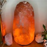 Josan Brothers Extra Large Himalayan Pink Rock Salt Lamp 15 Kg | Himalayan Rock Salt Lamp Original | Remove Negative Energy from Home & Office | Helps in Meditation (Natural 15 kg Lamp-03)
