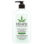 Hempz Exotic Green Tea & Asian Pear Herbal Body Moisturiser, 500ml. - 100% Pure Hemp Seed Oil, Nourishing Vegan Skin Lotion for Dryness and Flaking with Acai and Goji Berry