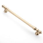 Asidrama 6 Pack 7.5 Inch(192mm) Brushed Brass Kitchen Cabinet Handles, Gold Cabinet Pulls Kitchen Cabinet Hardware for Cupboard Drawer Handles Dresser Pulls