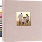 potricher Linen Hardcover Photo Alb