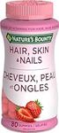 Nature’s Bounty Hair, Skin, Nails Gummies with Biotin, 80 Gummies