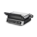 Morphy Richards ThermoGrill Contact Grill with Temperature Probe, Fast Heat, Detachable Non-Stick Plates, Adjustable Temperature & Height, Opens Flat, Integrated Oil Tray, Easy to Clean, 485501